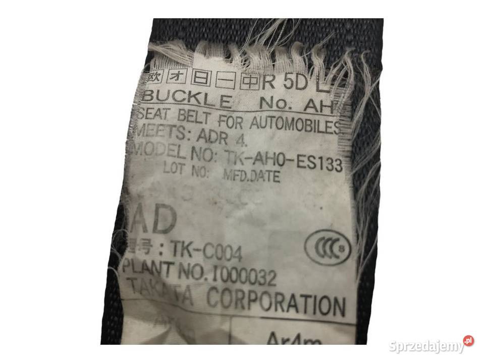 SUBARU OUTBACK IV BR 0914 PAS BEZPIECZEŃSTWA TYŁ osobowe świętokrzyskie Skarżysko-Kamienna