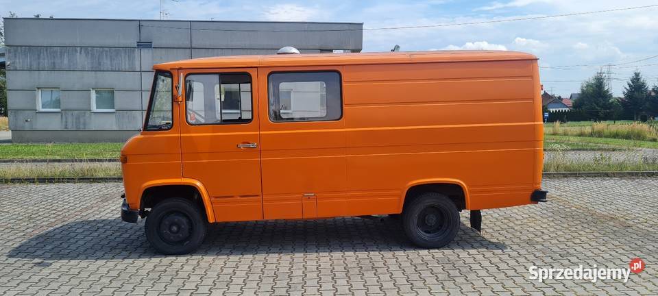1968 Mercedes T1 Dusseldorfer 407 pomarańczowy Kraków sprzedam