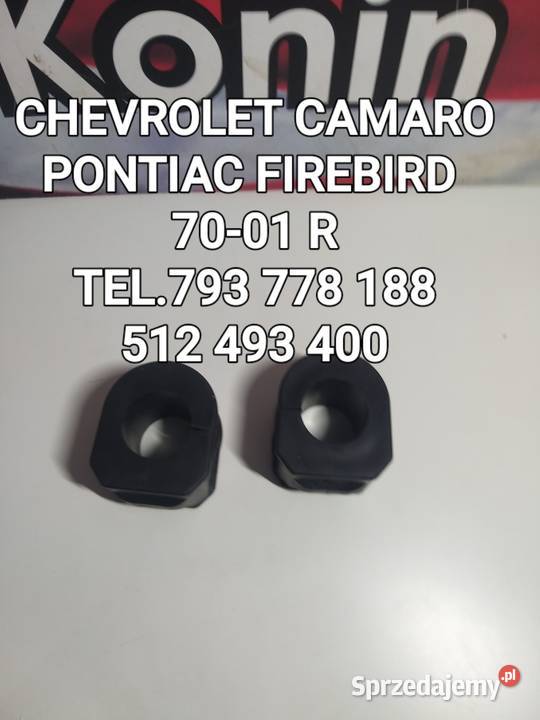GUMY STABILIZATORA PRZEDNIEGO CHEVROLET CAMARO Gumy drążków stabilizatora Kawnice