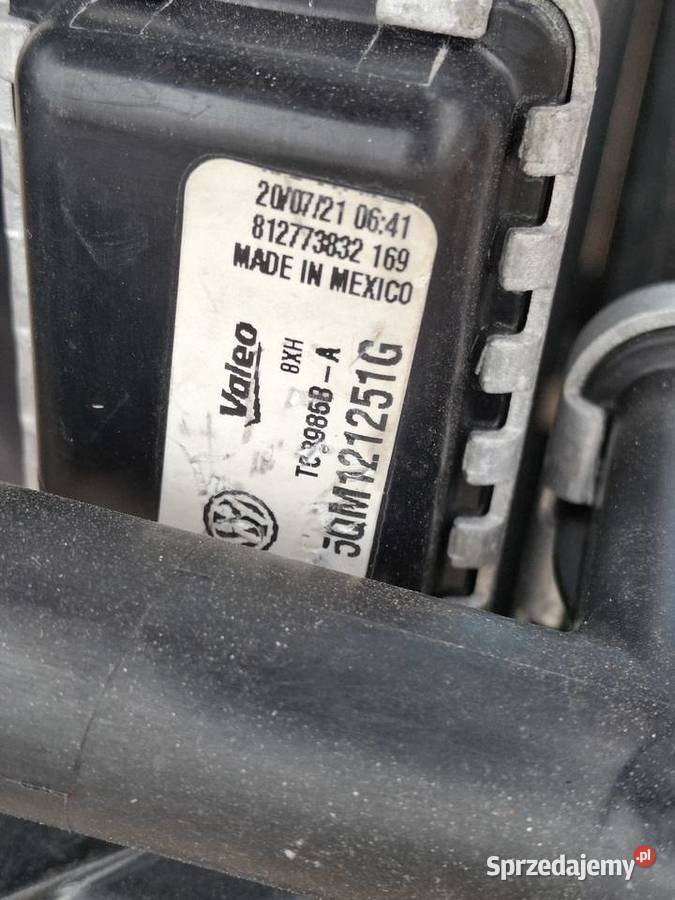 VW SEAT SKODA AUDI DWIE CHŁODNICE CIECZY WODY Bieleń