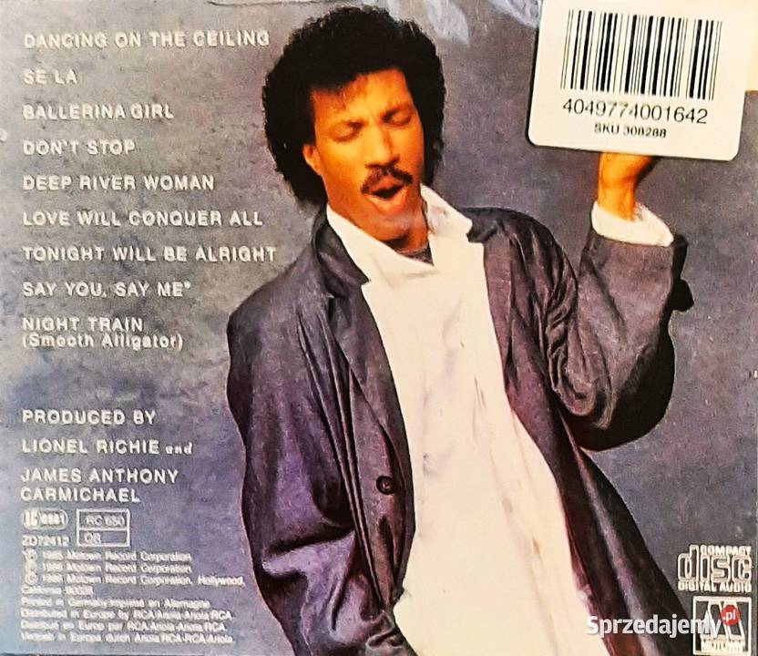 Album CD LIONEL RICHE Album Dancing On The