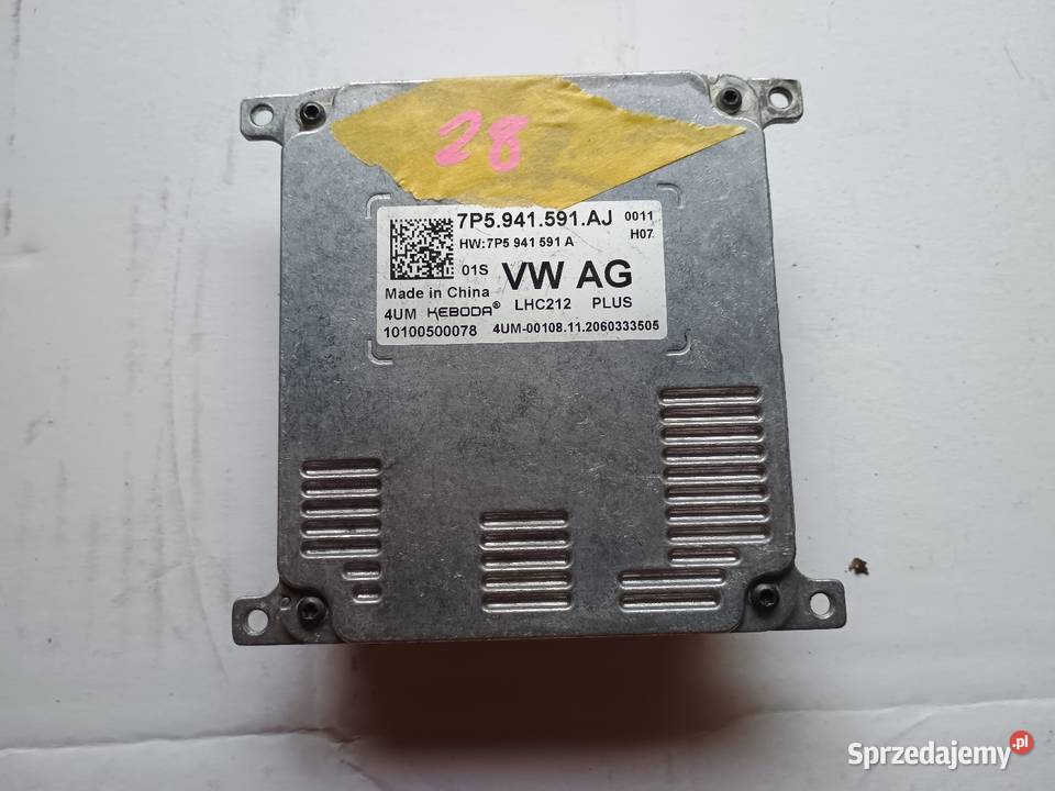 Przetwornica moduł Led Vw Seat Skoda 7P5941591Aj Części samochodowe Skrzydlewo
