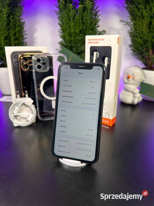 Apple iPhone 11 64GB Bateria 100 Stan Idealny Elektronika mazowieckie Warszawa