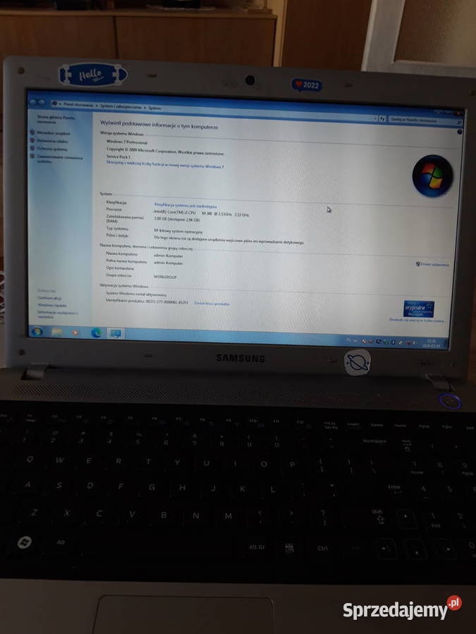 LAPTOP SAMSUNG RV511 Lubań