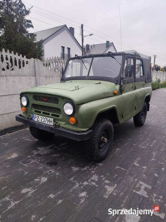 UAZ 469B 1981r 24 70 Andoria 4C90 7 osobowy nieuszkodzony wielkopolskie