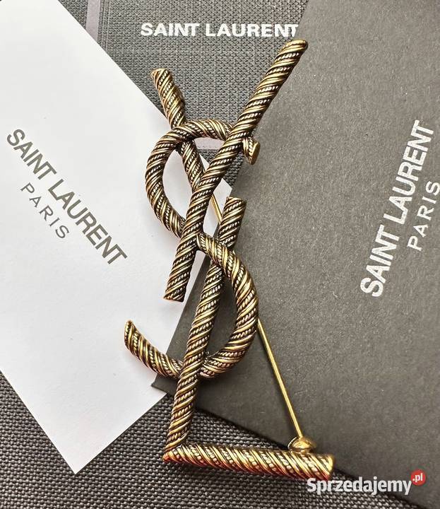 Broszka Zawieszka YSL Yves Saint Laurent 7 Dla kobiet mazowieckie Warszawa