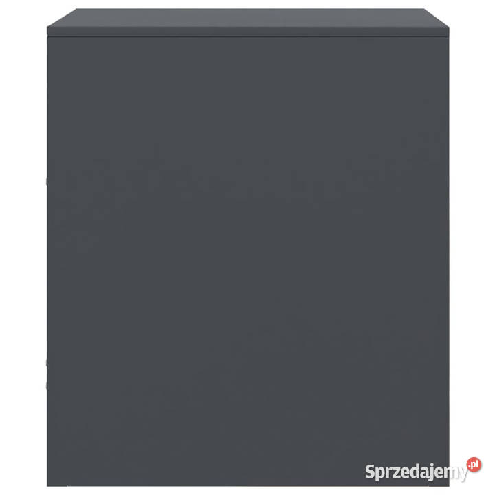 Szafka nocna antracytowa 345x39x44 stal WM841755 sprzedam