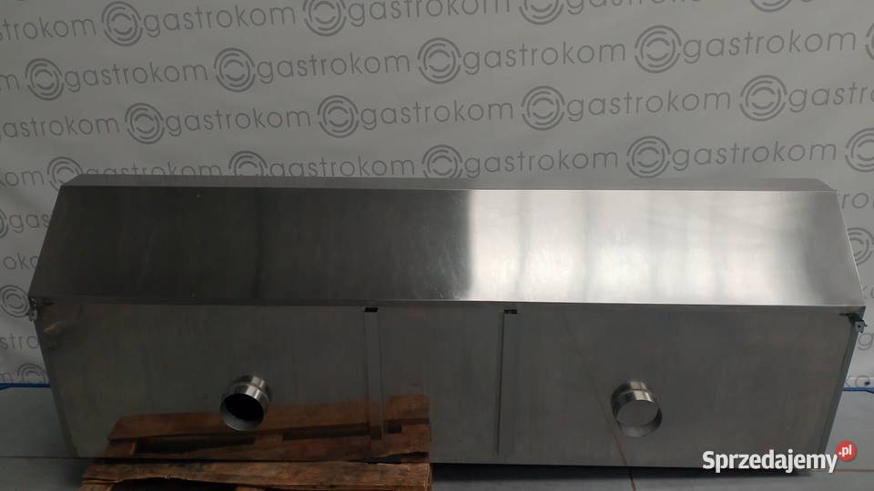 OKAP PRZYŚCIENNY TRAPEZOWY Z ŁAPACZAMI 260x90 Wrocław