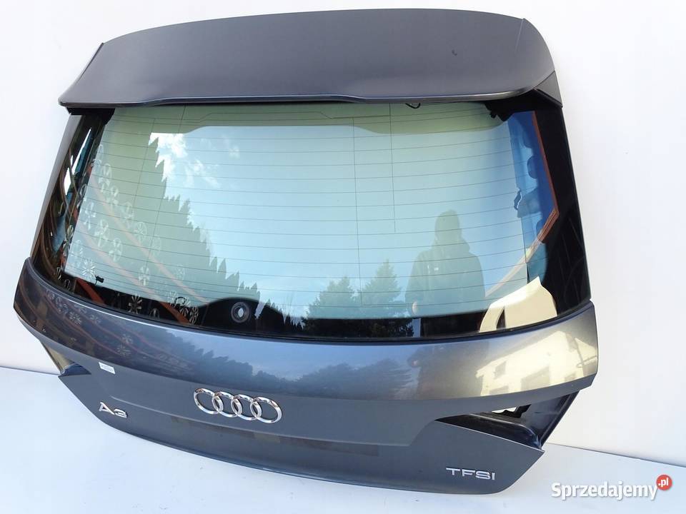 KLAPA TYŁ BAGAŻNIKA Z SZYBĄ LZ7S AUDI A3 8V 5D Klapy bagażnika