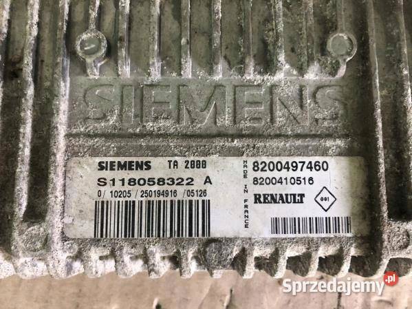 KOMPUTER RENAULT MODUS 0412 8200497460