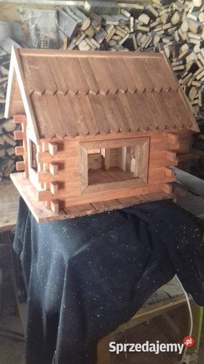 piękny duży karmnik Zubrzyca Górna