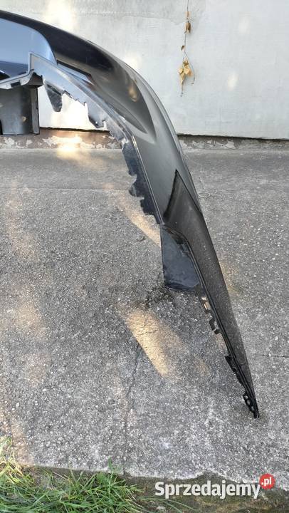 Zderzak tylny Volvo V90 II oryginał czarny Zderzaki Chocianów