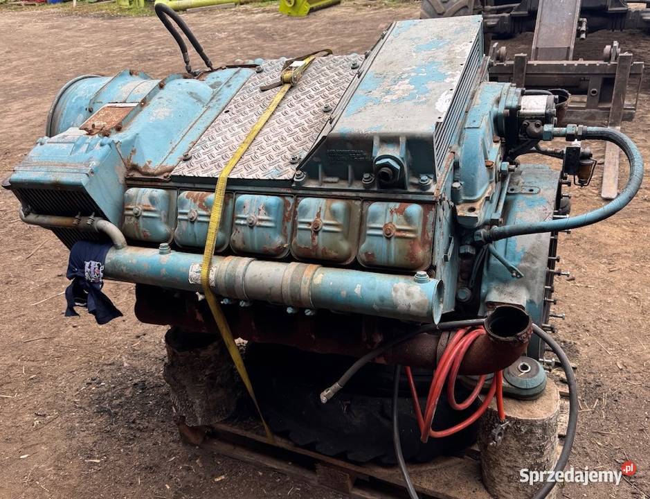 Silnik Deutz Fahr F10L413F V10 266 ładowarki Zahajki