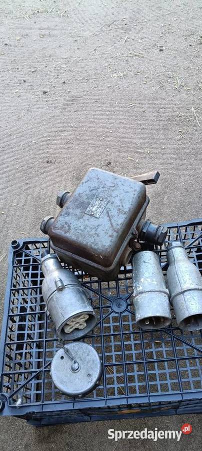 Gniazdo i wtyka metalowa 16a Gniazda Garwolin sprzedam