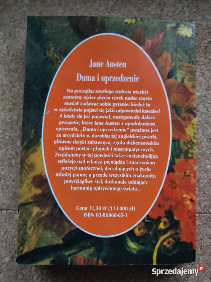 Duma i uprzedzenie Jane Austen z serii Klasyka Pozostałe Kielce