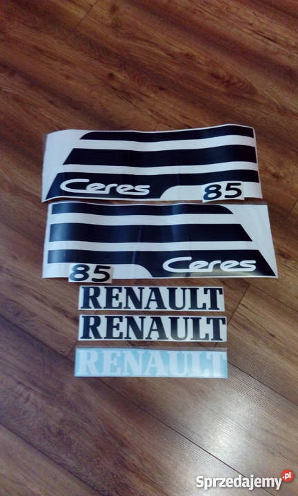 Naklejki Renault Ares 640 RZ Ergos Temis Cergos Wola Wiewiecka
