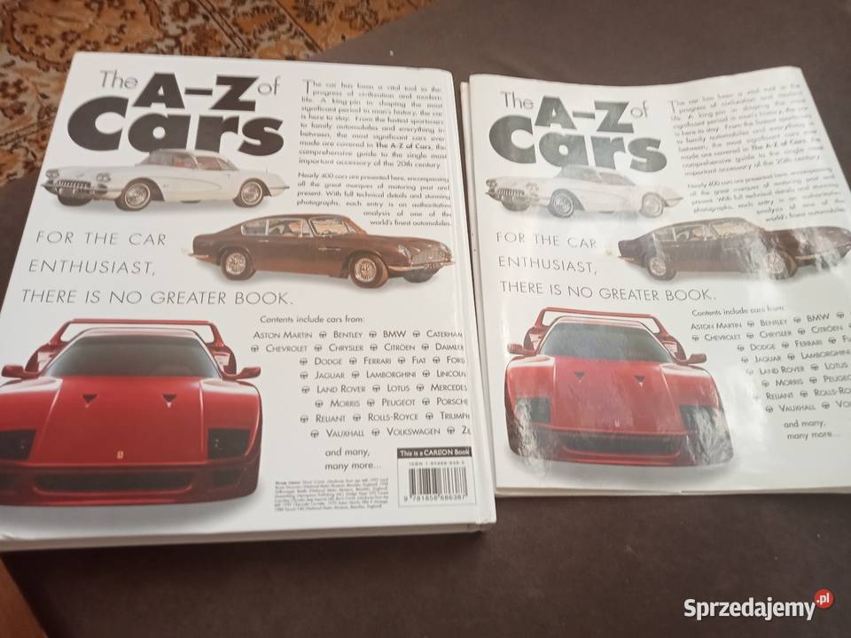 książka samochody a do z Nowy Tomyśl