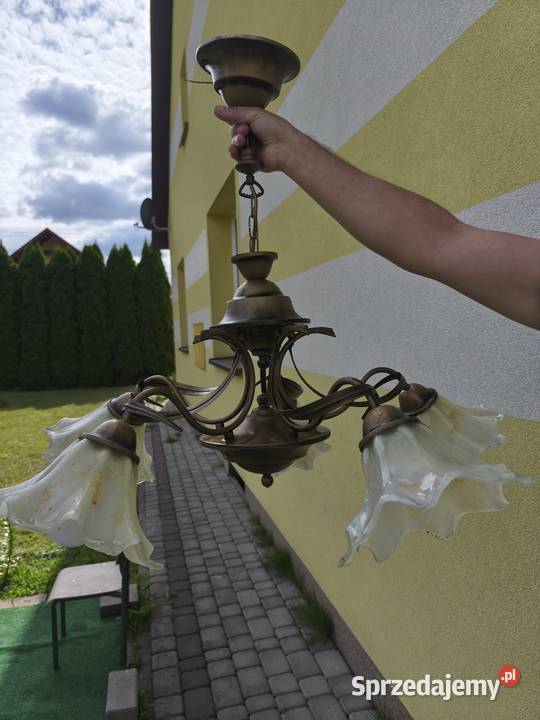 Żyrandol Tulipan 5x Lampa wisząca MADE IN POLAND