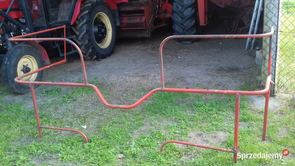 barierka orurowanie kombajn Bizon Wągrowiec