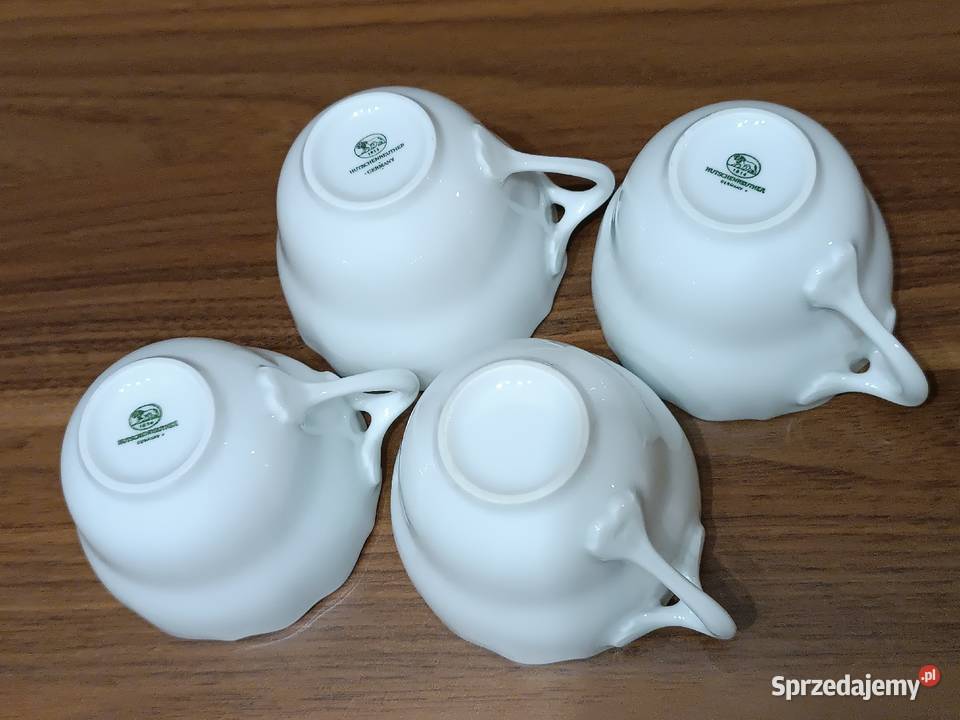 Biała porcelana filiżanki Gorlice sprzedam