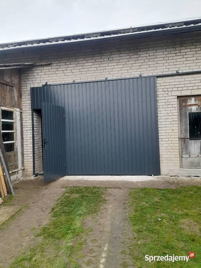 Bramy do stodół garaży drzwi serwisowe