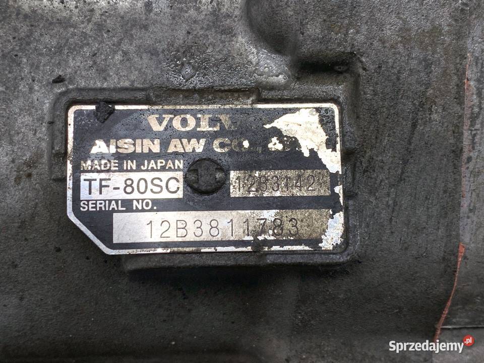 SKRZYNIA BIEGÓW VOLVO S80 II 1283142 20 163 0616