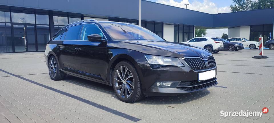Skoda Superb kombi mk3 DSG 4x4 LaurinKlement światła LED łódzkie Łódź