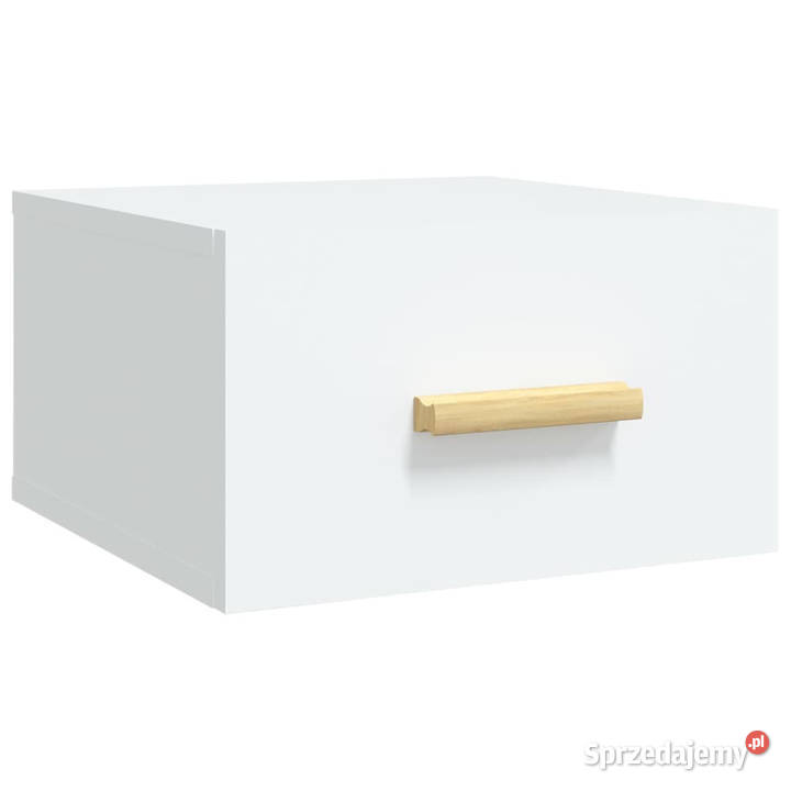 Wisząca szafka nocna biała 35x35x20 WM812834 Warszawa