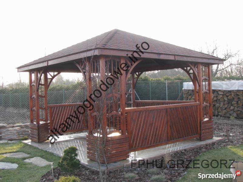 Altana Altany Ogrodowe Altanka Altany Drewniane Wąchock