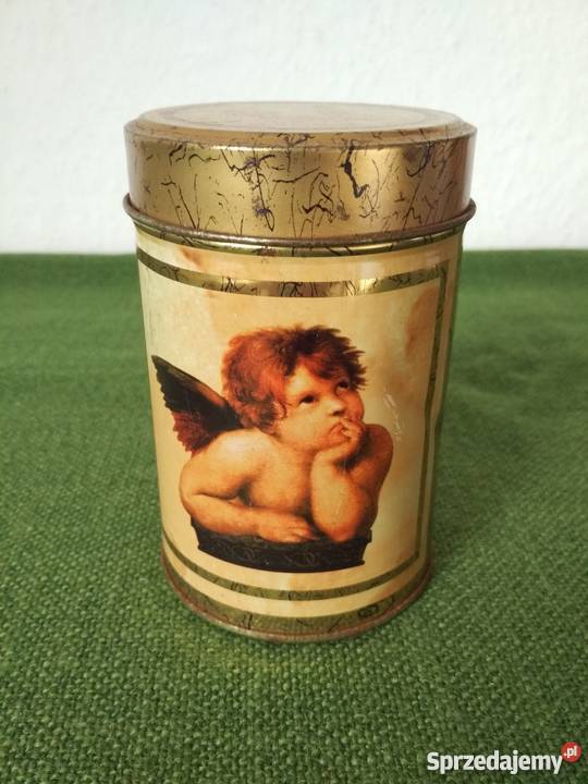 metalowe pudełko Aniołek Ropa sprzedam