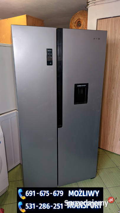 Dwudrzwiowa chłodziarkozamrażarka lodówka Dobrzyń nad Wisłą