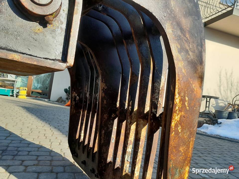 Chwytak hydrauliczny na 2 siłownikach obrotowy sprzedam