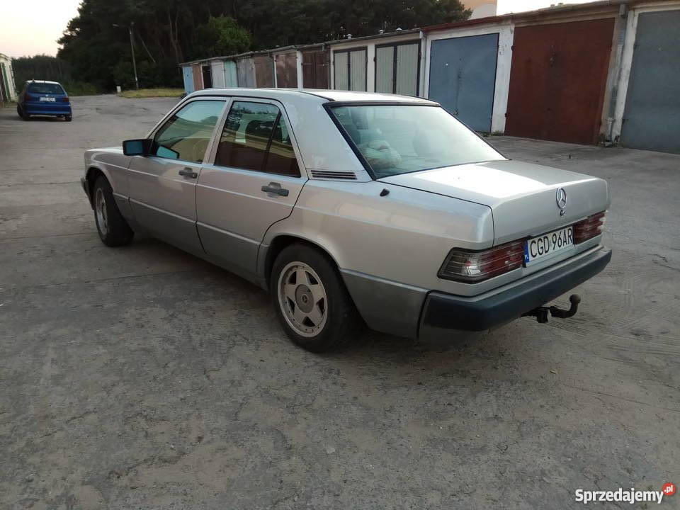 Mercedes 190 W201 20 diesel klasyk Golub-Dobrzyń