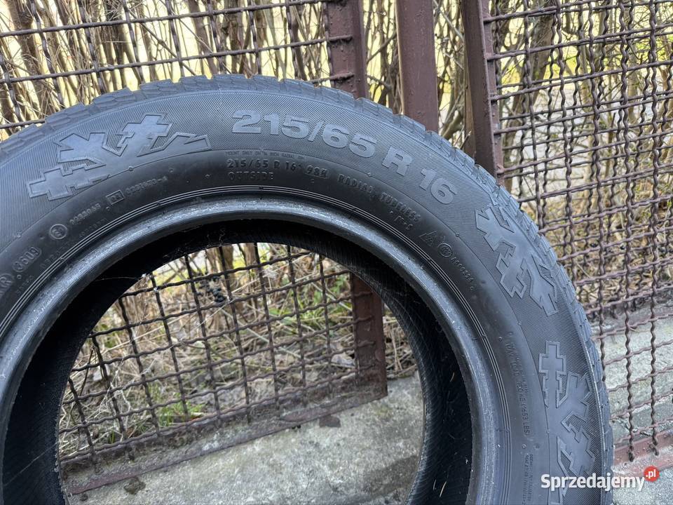 Opony zimowe 21565 R16 Continental 16cale Ostróda