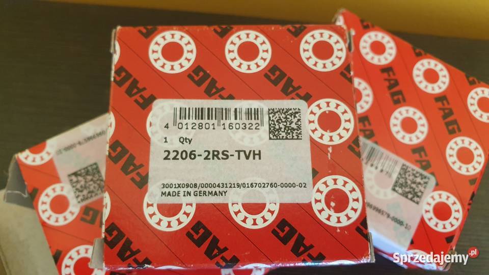 Łożysko kulkowe wahliwe 2206 2RS TVH FAG Łódź