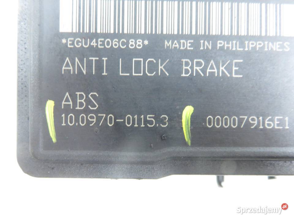 POMPA ABS FORD FIESTA MK5 V 10097001153 małopolskie sprzedam