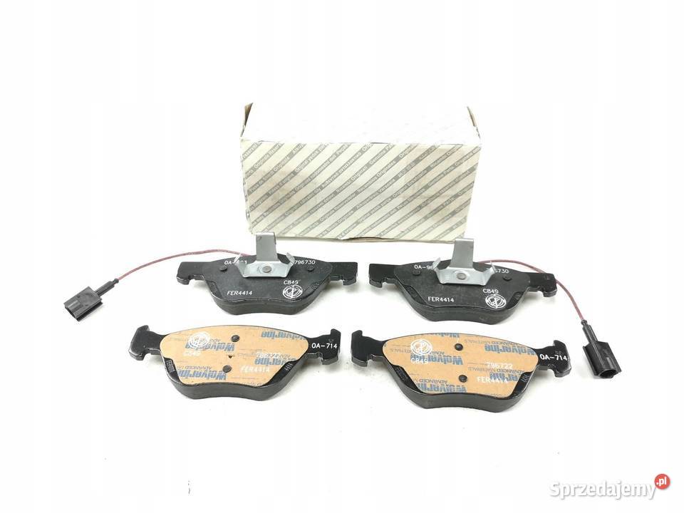 KLOCKI HAMULCOWE PRZÓD ALFA ROMEO 166 9807 24JTD osobowe