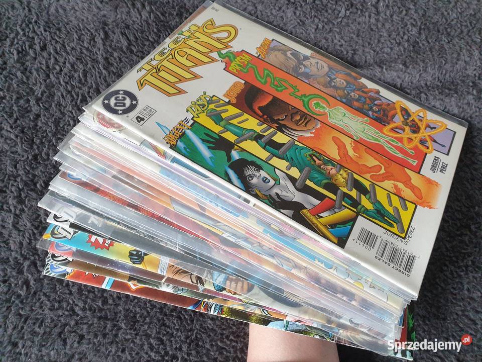 Teen Titans kolekcja 23 komiksów DC USA Superbohaterowie Gdynia