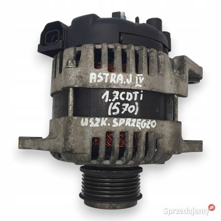 ALTERNATOR Opel Astra J 16 CDTI GM 13579662 100A Chełm