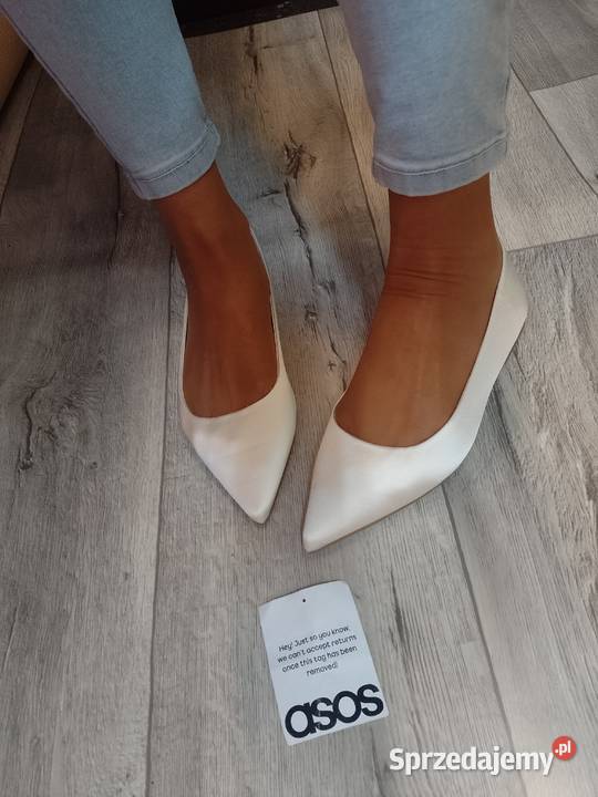 39 ASOS y Ekskluzywne białe baleriny baletki Kraków
