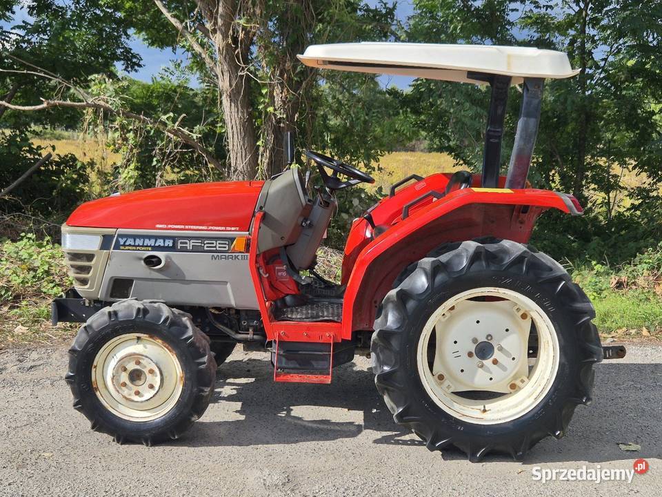 Traktorek YANMAR AF26D 26 44 Wspomaganie dolnośląskie Małuszyn