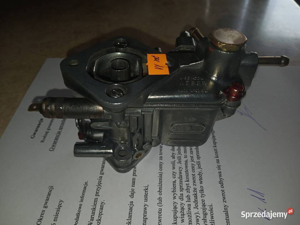 Gaźnik Fiat126p typ 28S1A podkarpackie Tarnobrzeg