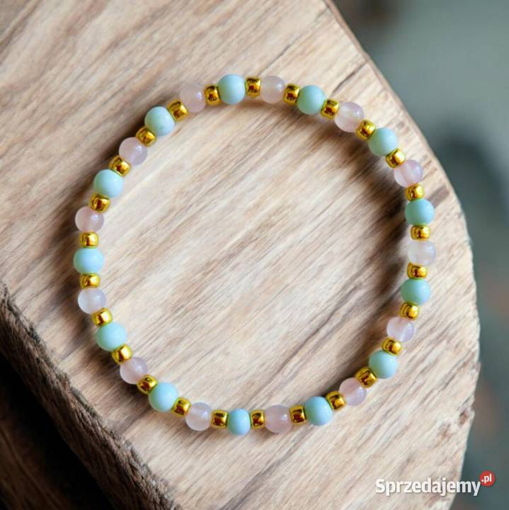 Bransoletka Howlit i Kwarc Zgierz