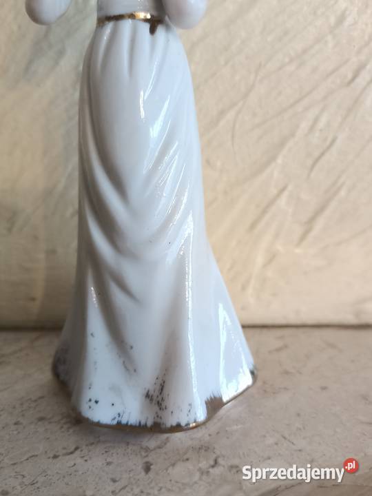 Figurka porcelana DAMA KOBIETA W KAPELUSZU Zamość