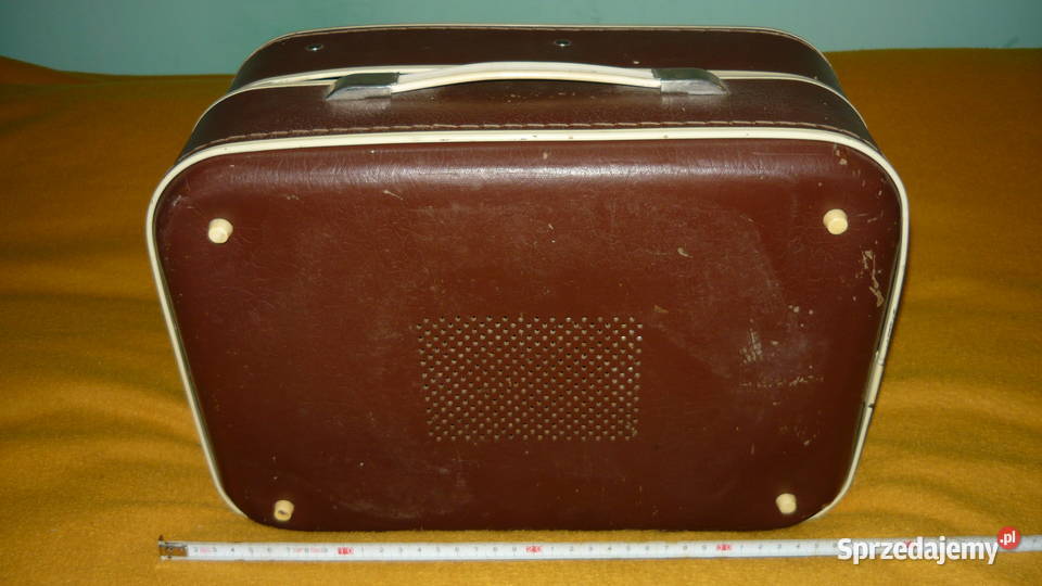 Gramofon walizkowy stary rosyjski adapter Sokółka
