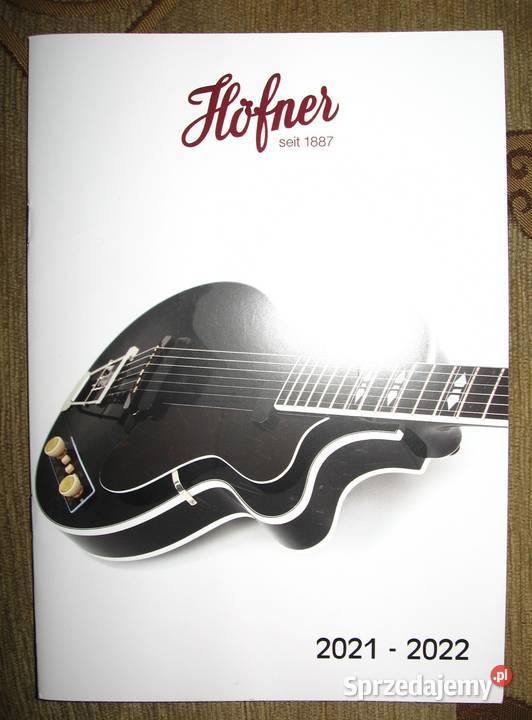 Hofner 2021 2022 guitar catalog katalog gitar pomorskie Kępice