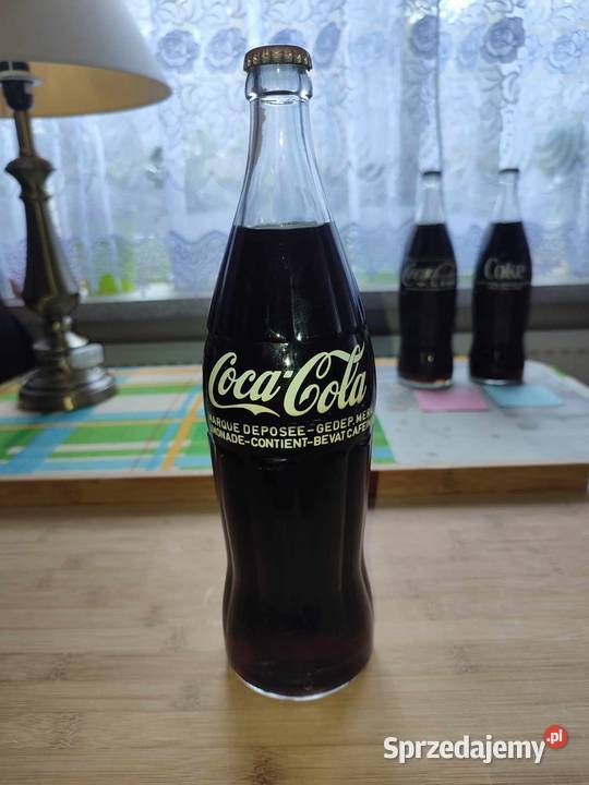Coca Cola z 1974 roku w butelce zakapslowanej i Białystok