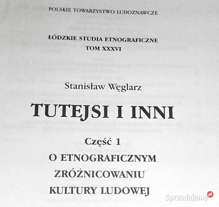 Tutejsi i inni Stanisław Węglarz