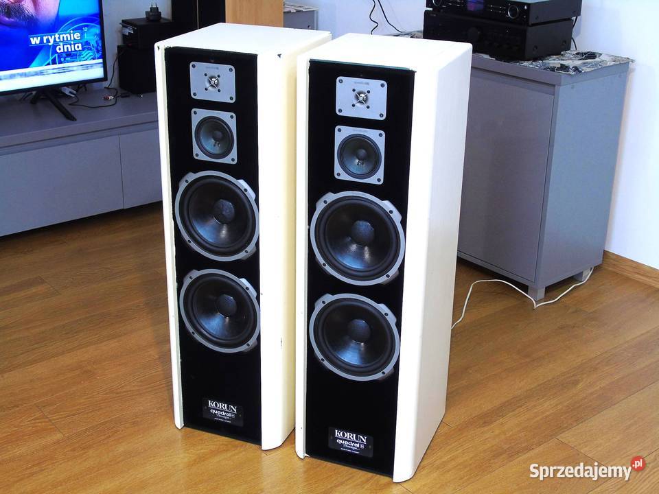 Świetne kolumny stereo Quadral Korun mk IV