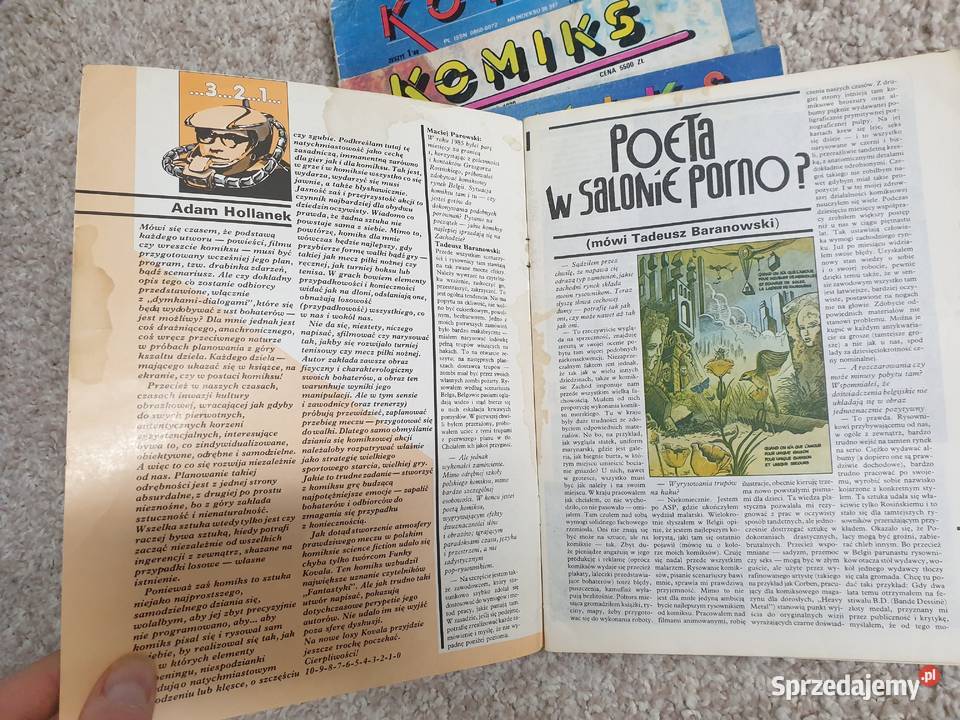 Yans 5 komiksów Komiks Fantastyka Grzegorz Książki i Podręczniki Gdynia